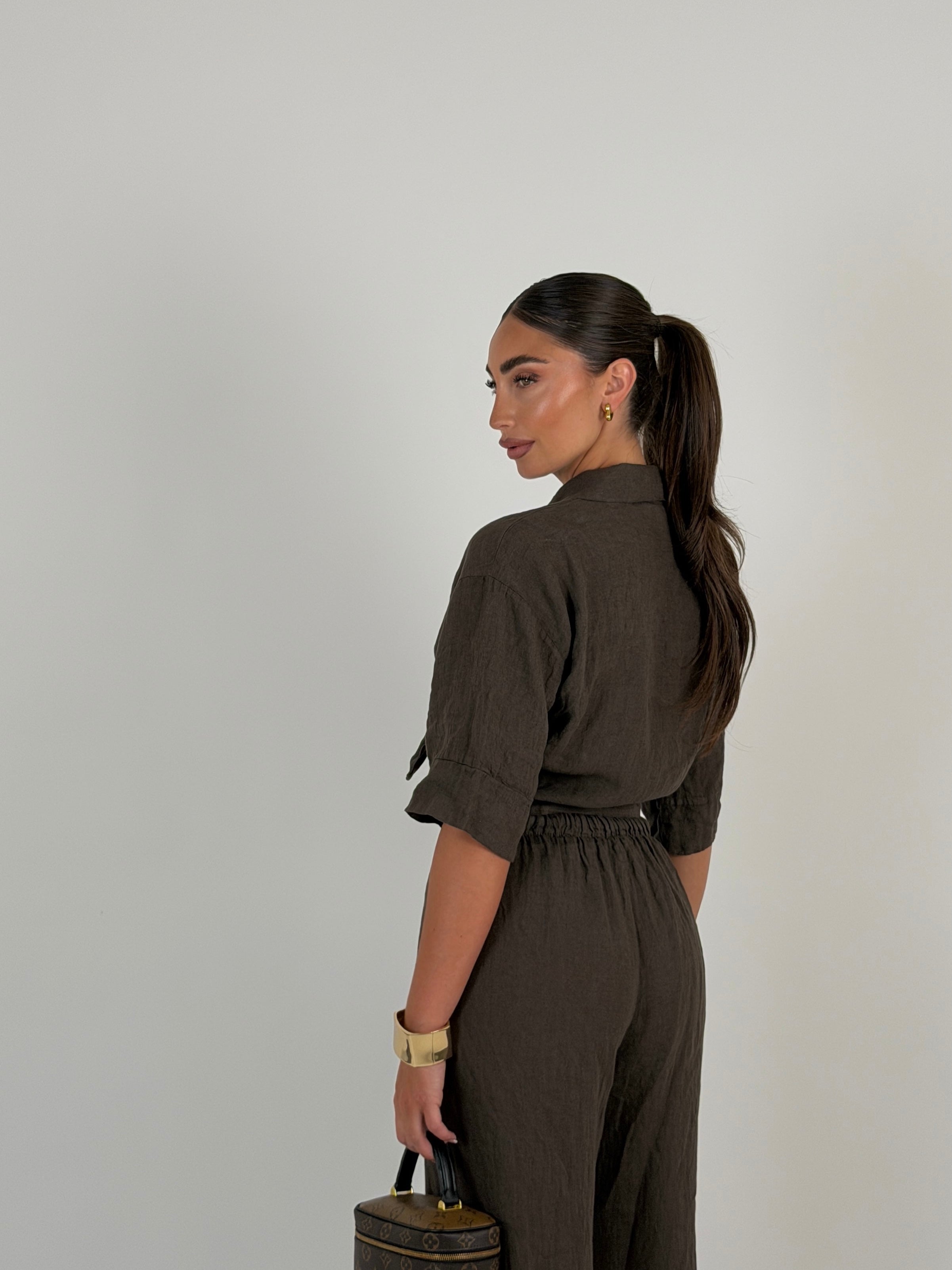 Camicia 100% lino