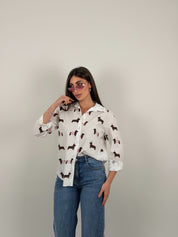 Camicia bassotto cotone