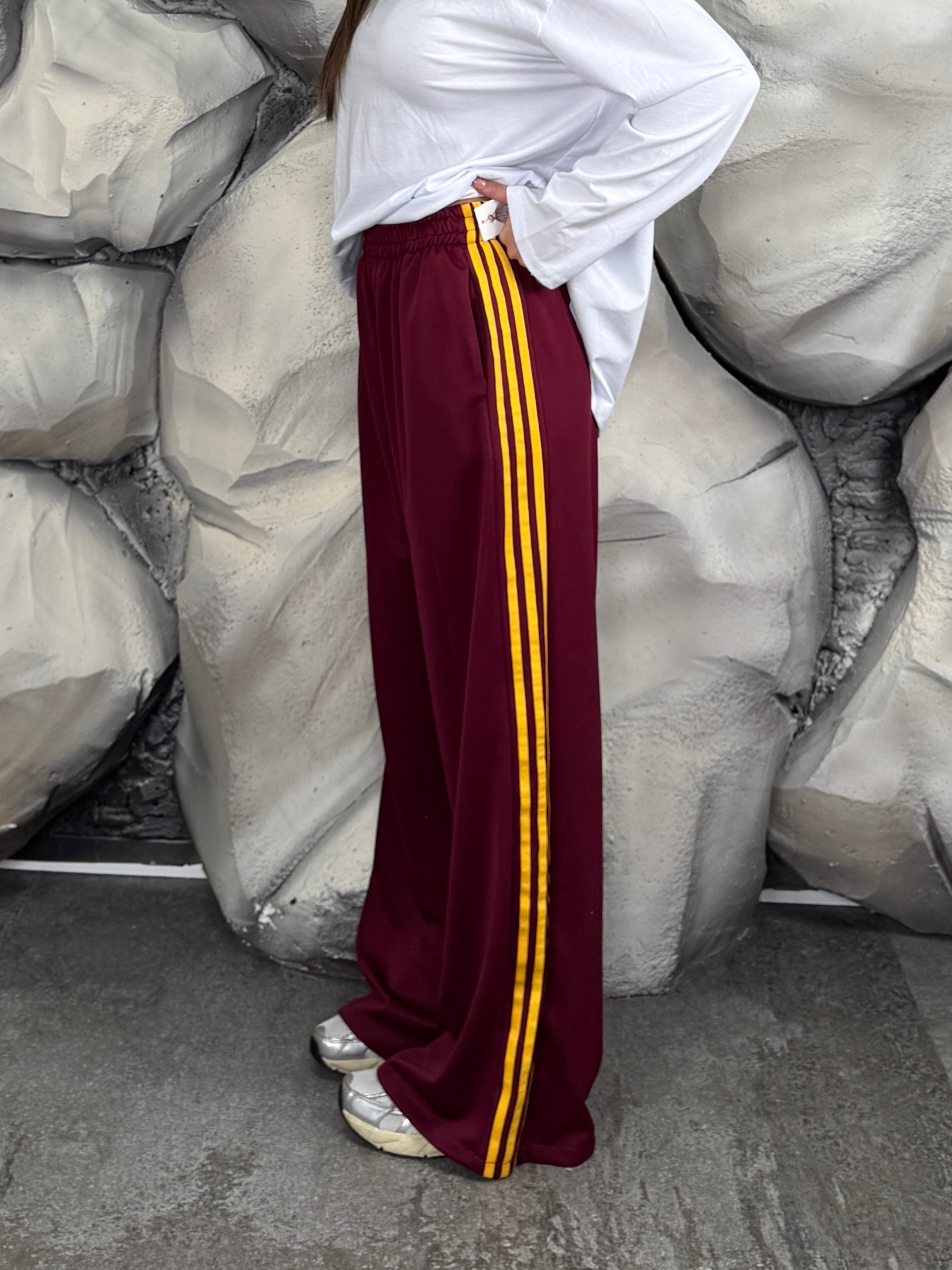 Pantalone sporty palazzo