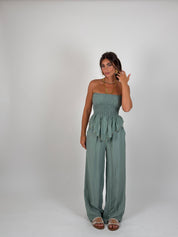 Completo fascia con borchie