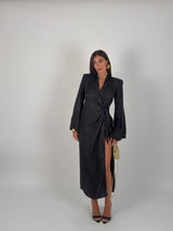 Vestito lucido maculato