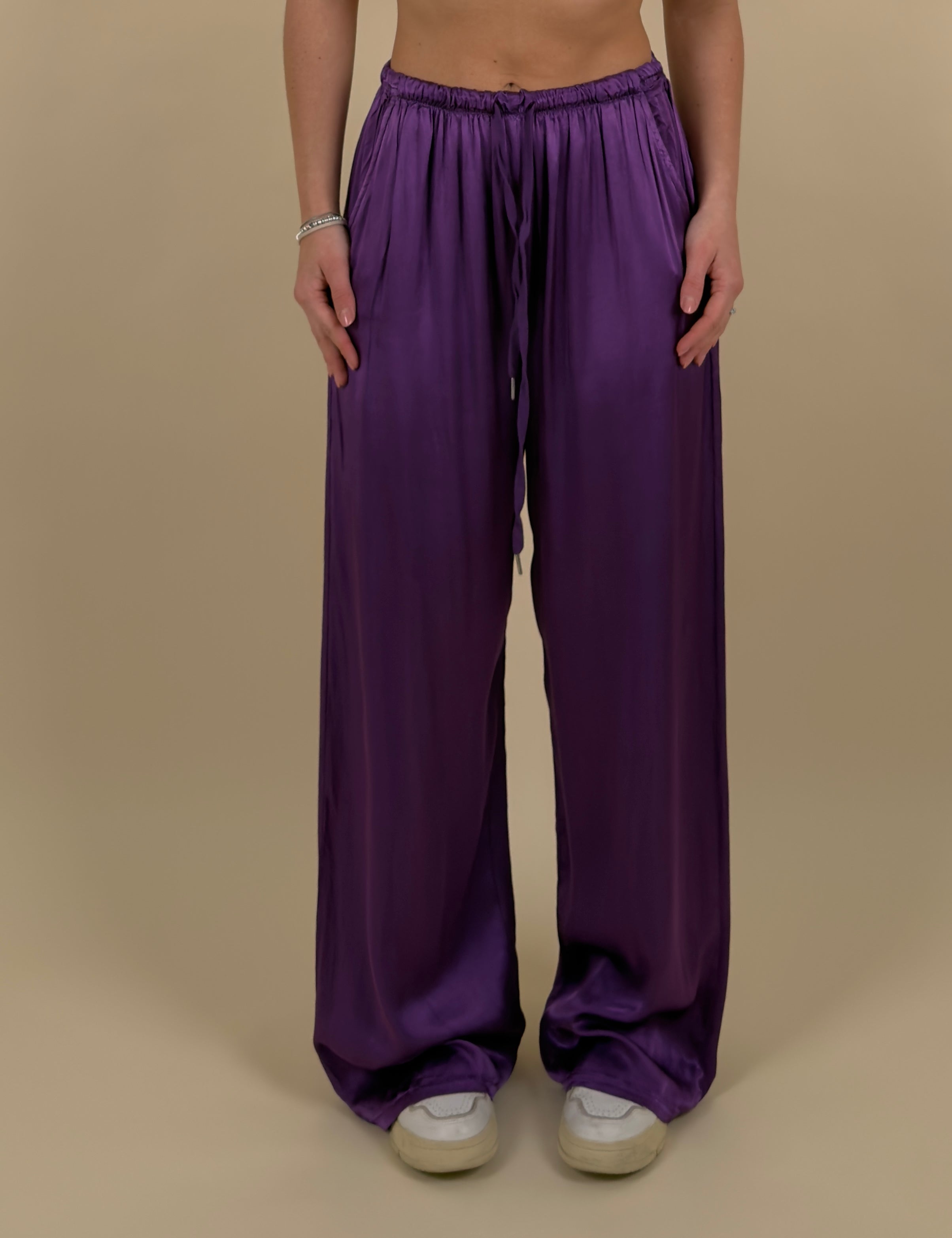 Pantalone effetto satinato Universal