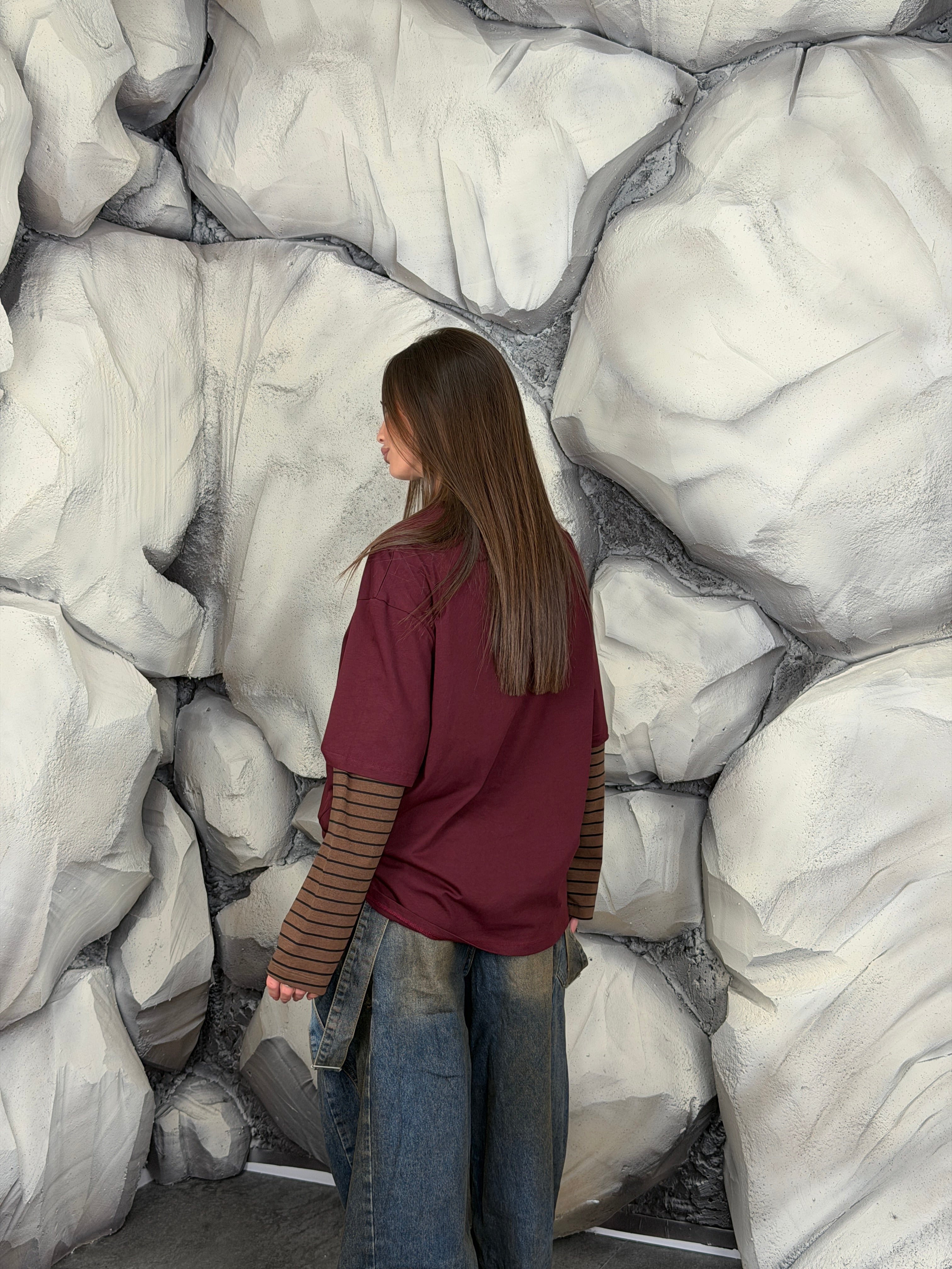 Longsleeve maniche a righe