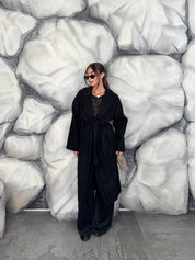 Cappotto cintura in vita