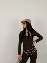 Body scollo quadrato