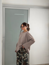Longsleeve lunga 100% cotone