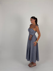 Vestito bottoncini