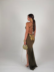 Vestito Butterfly long