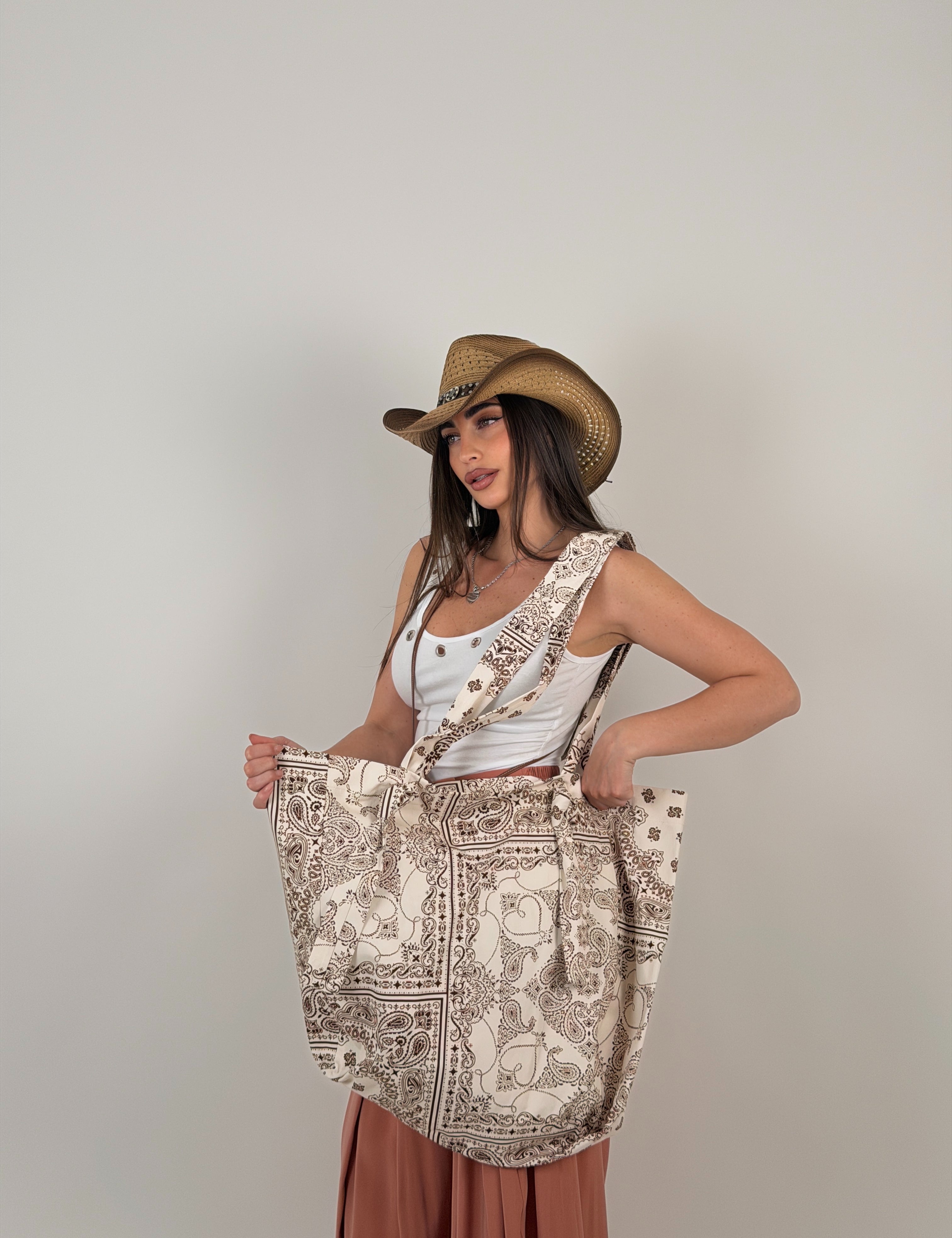 Borsa bandana lumina 100% cotone