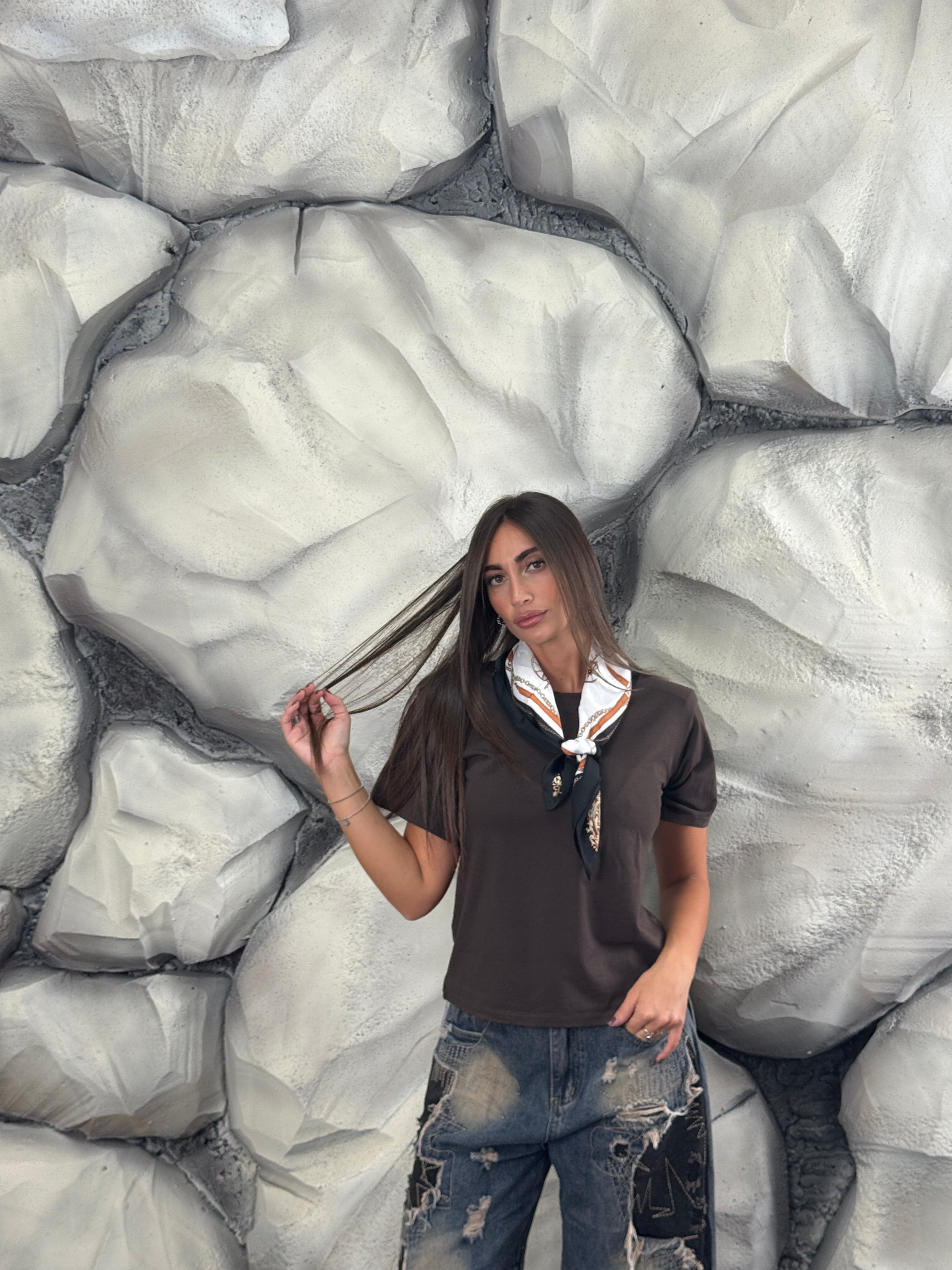 T-shirt FOULARD