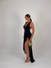 Vestito Butterfly long