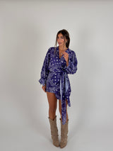 Vestito portafoglio bandana