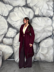 Cappotto cintura in vita