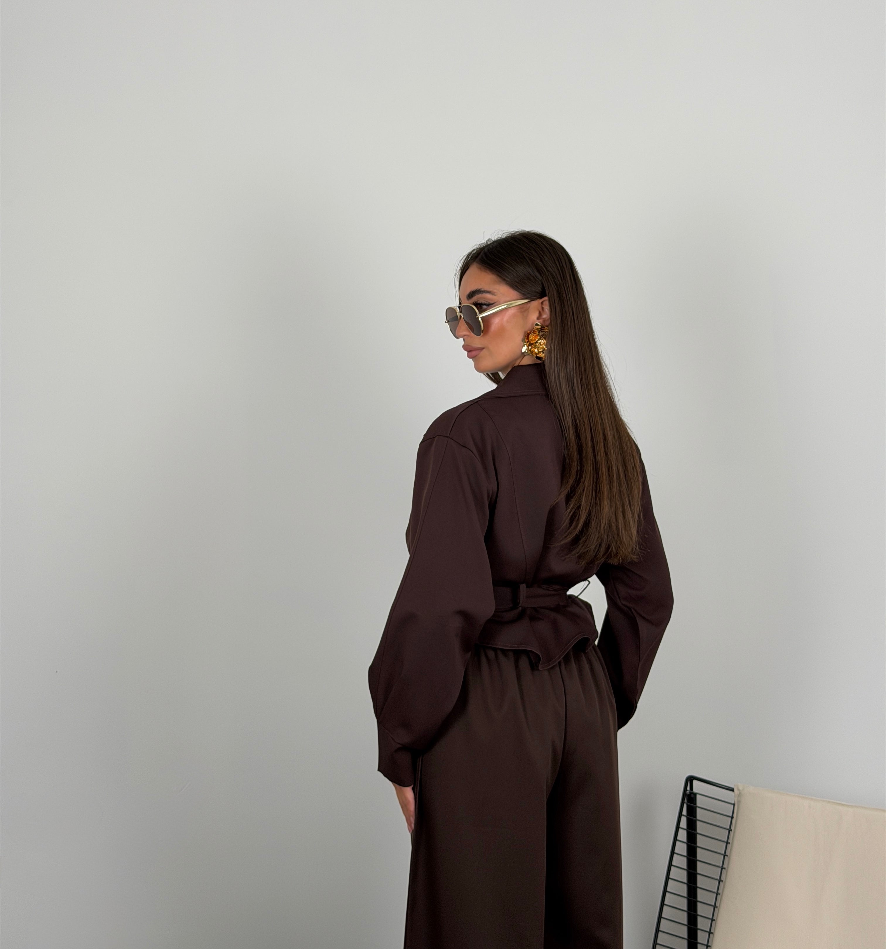 Giacca fit crop