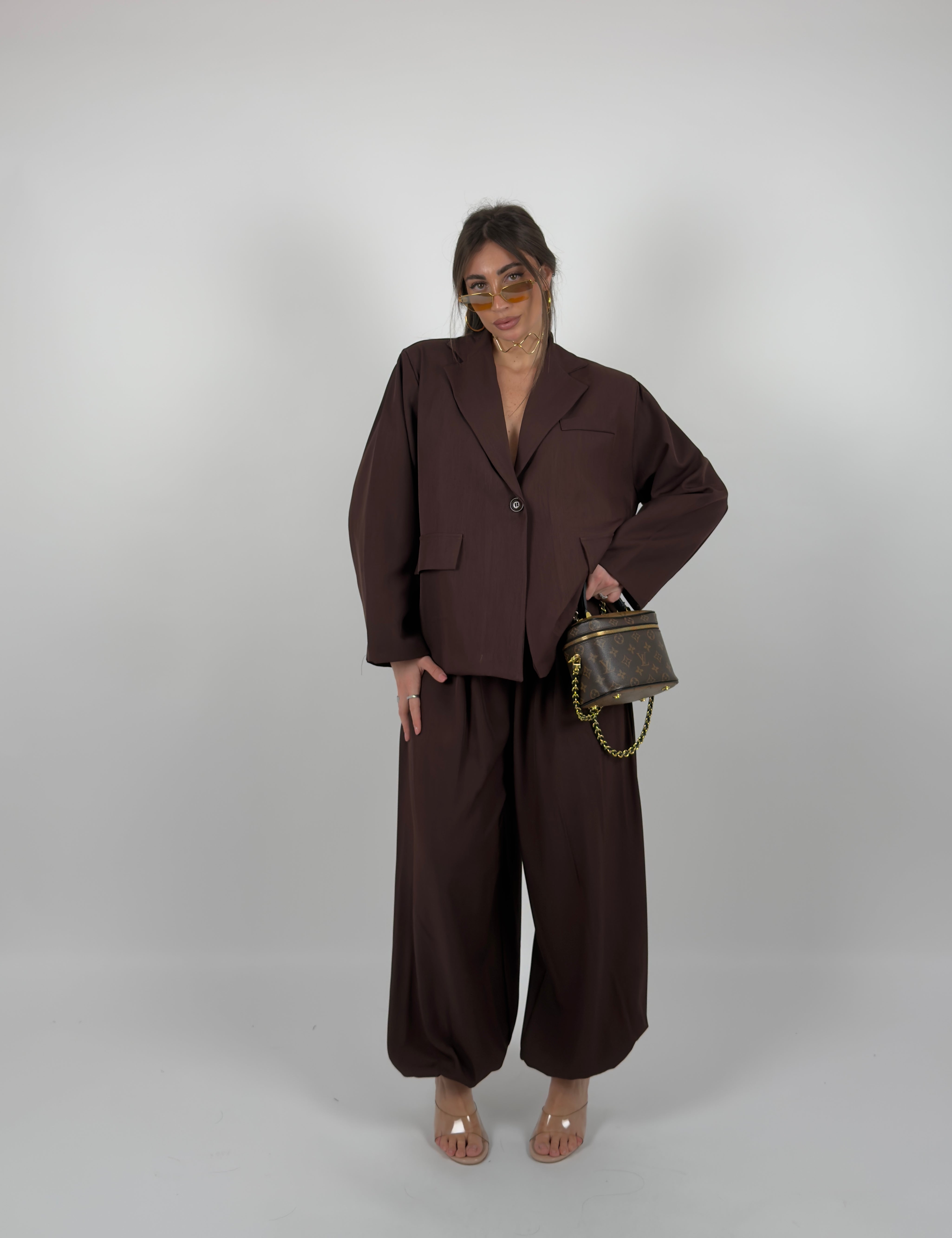 Completo Giacca over e pantalone ballon