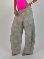Pantalone mimetico parachute
