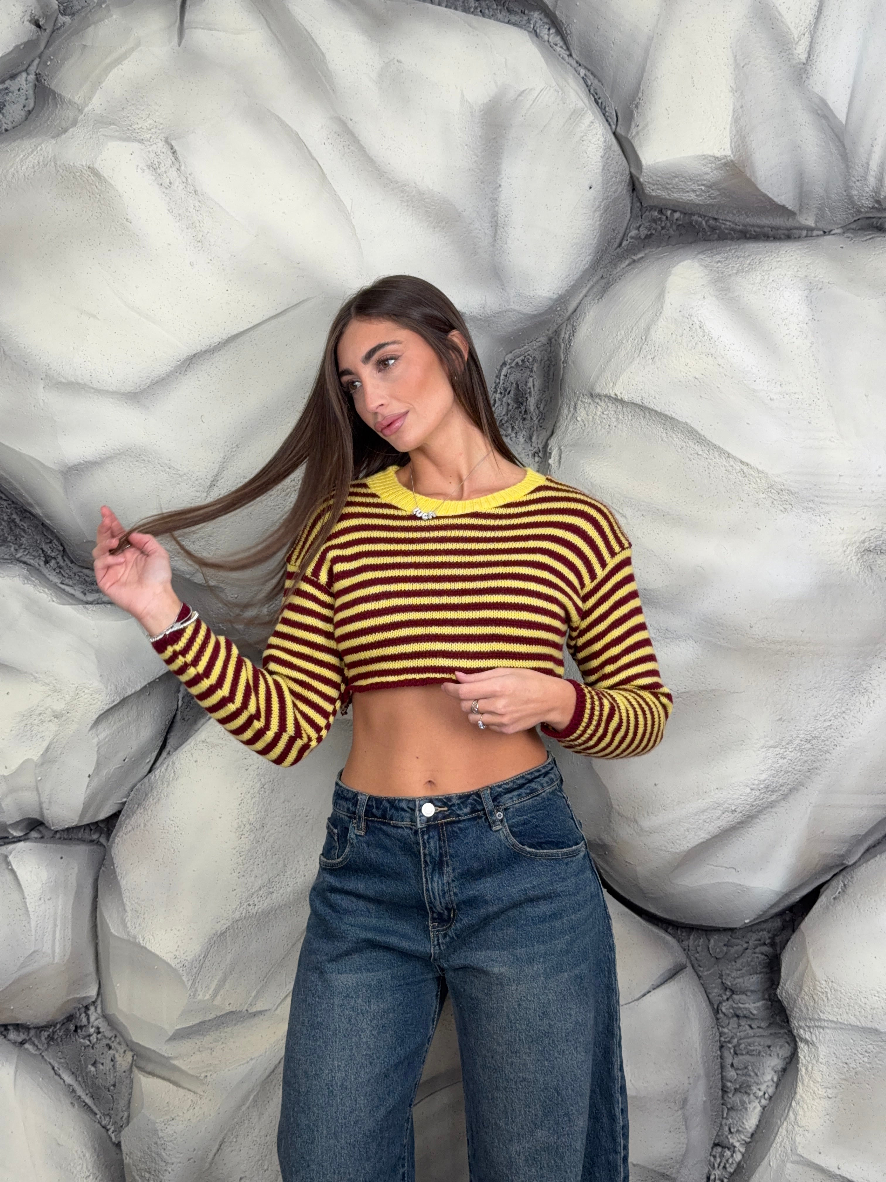 Maglione Roni crop