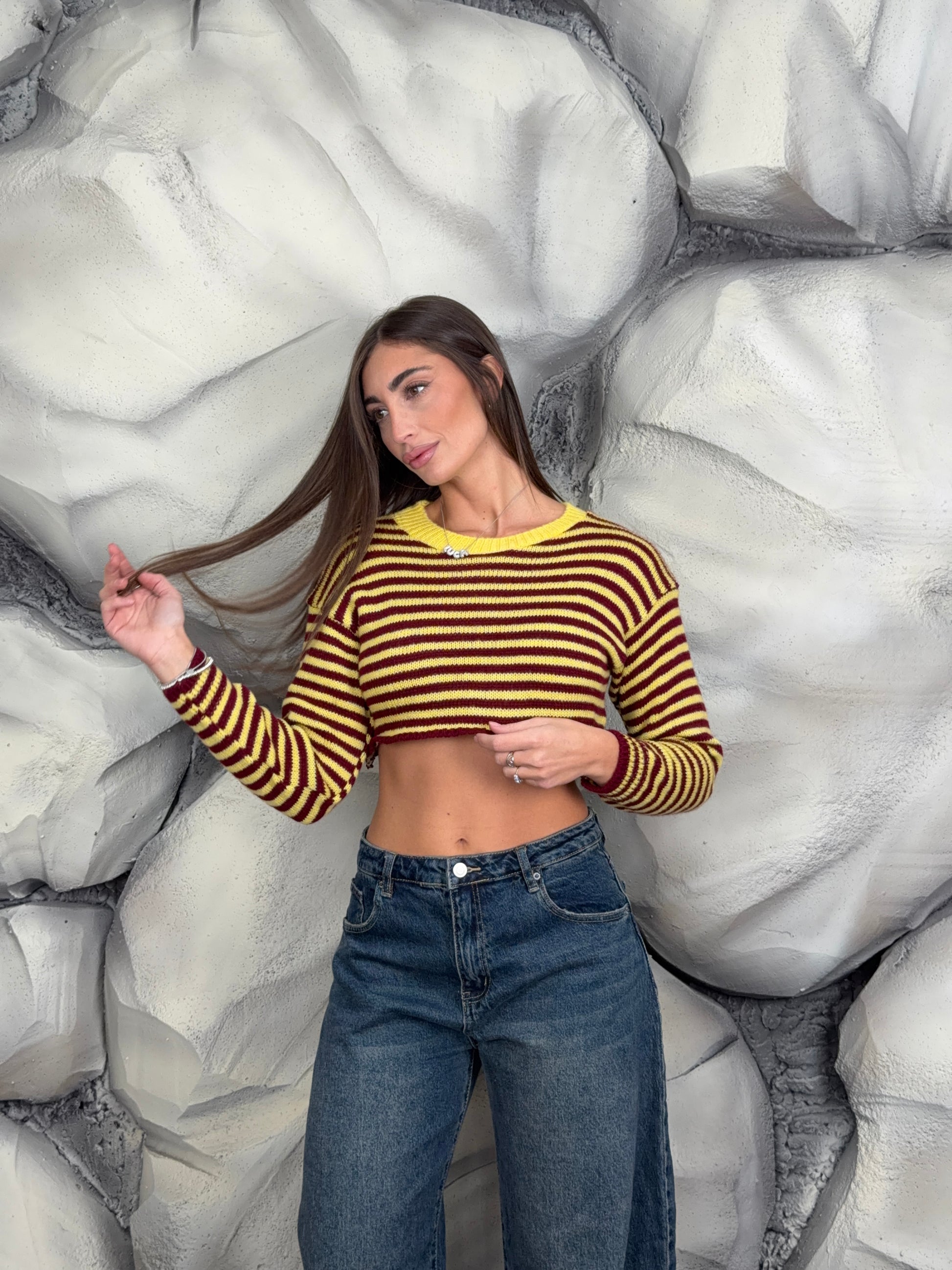 Maglione Roni crop