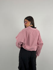 Bomber forderato con fit over