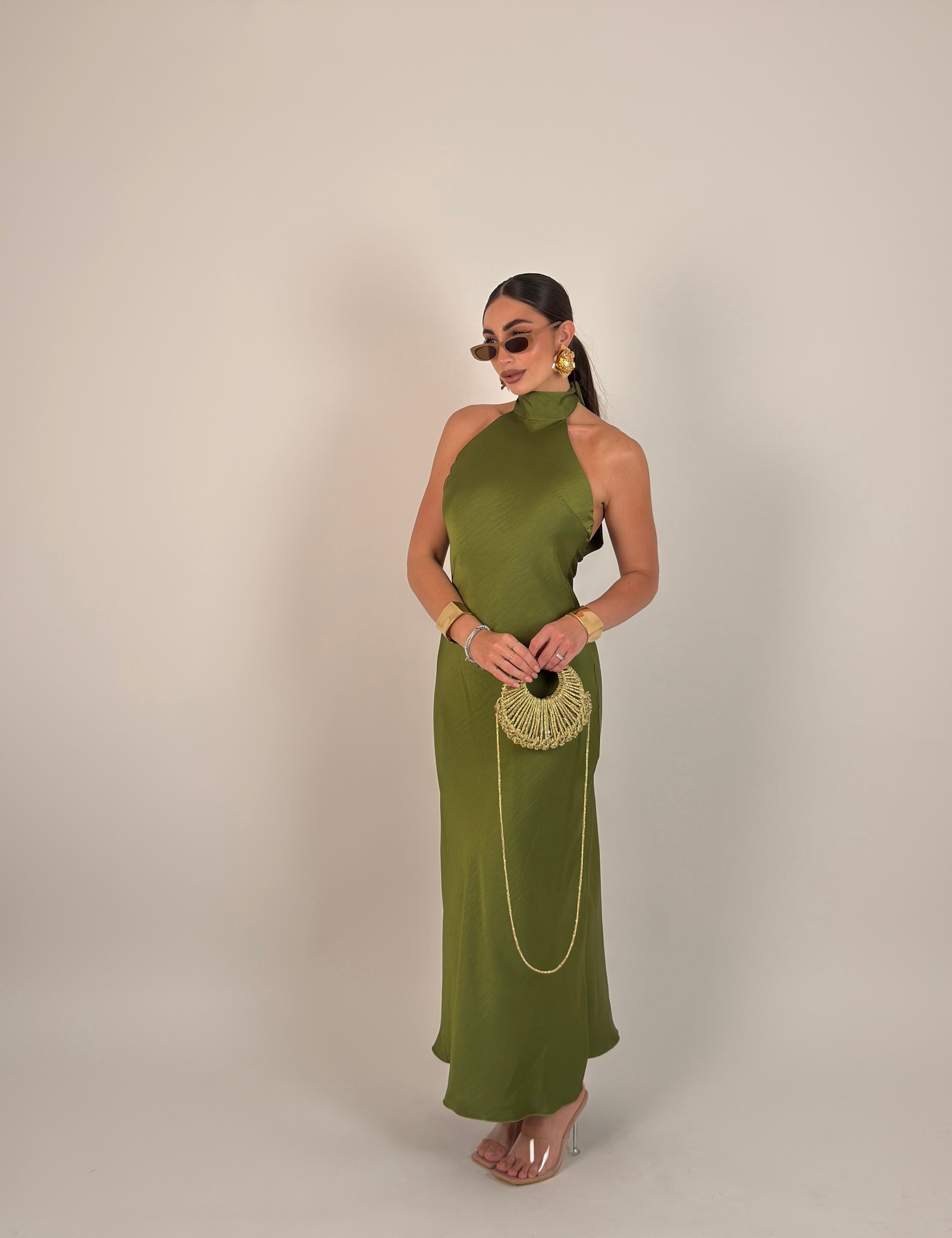 Vestito Elegant con schiena scoperta