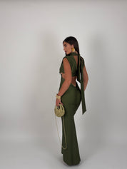 Vestito Long cut out