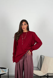 Longsleeve con spallina