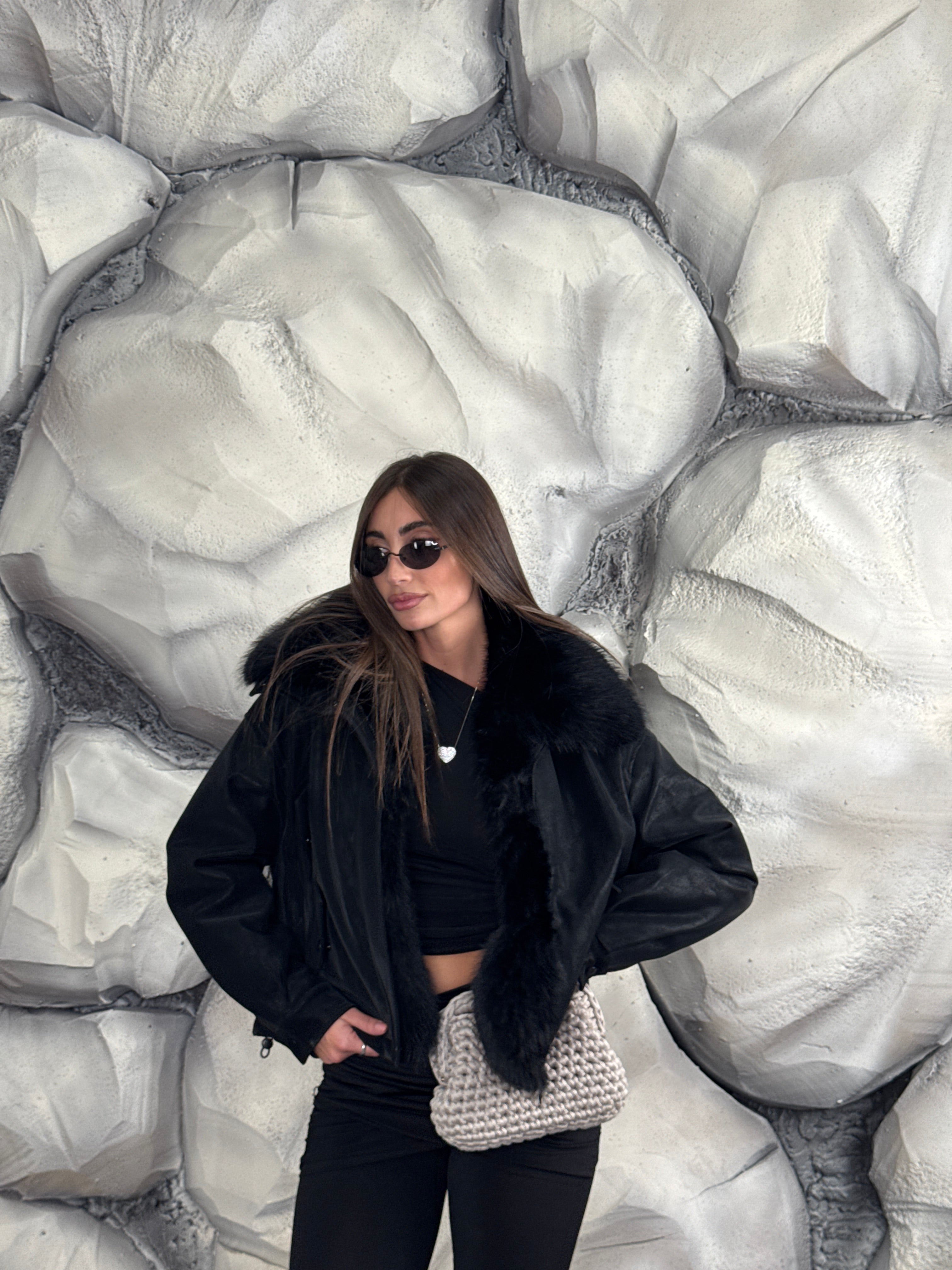 Giubbino con pelliccia