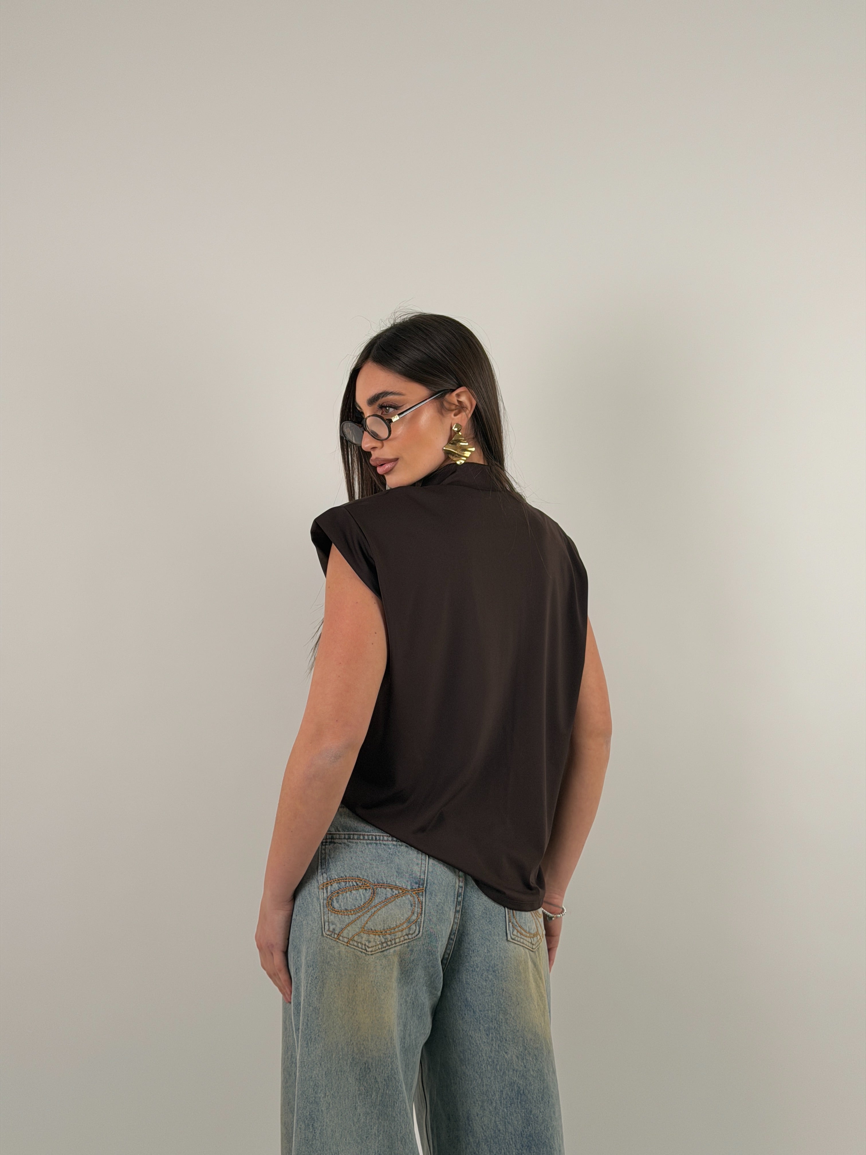 Maglia Spalline in lycra fit over