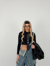 Maglia crop