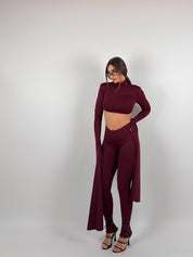 Completo in lycra con manica super lunga