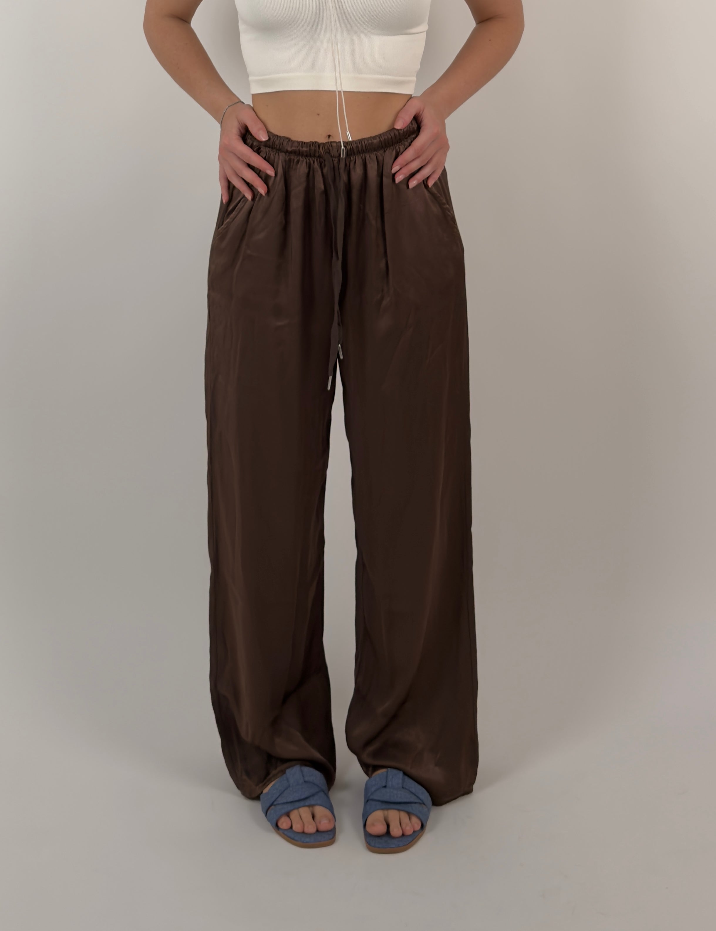 Pantalone effetto satinato Universal