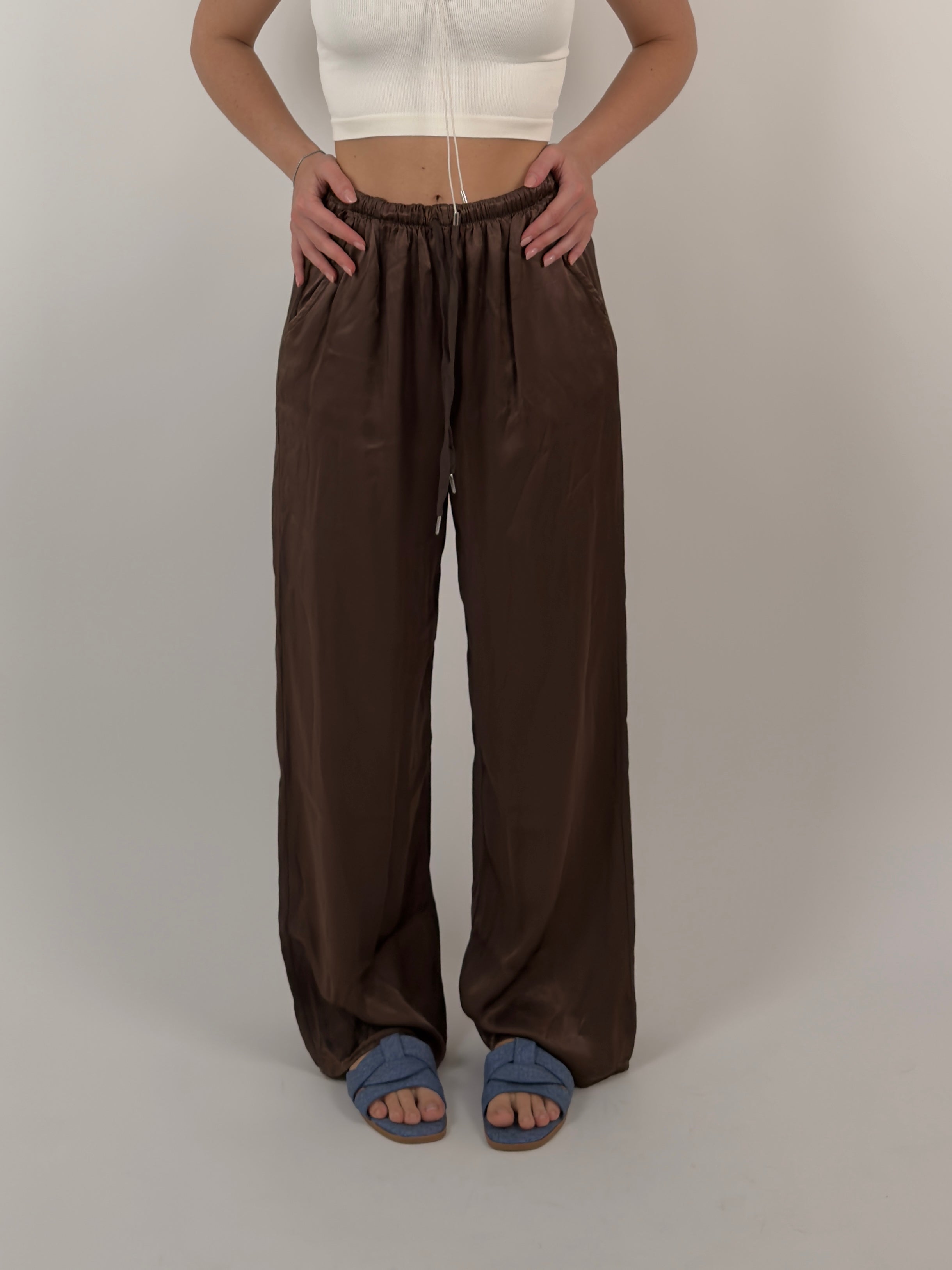 Pantalone effetto satinato Universal