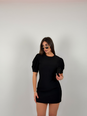 Vestito con manica ballon