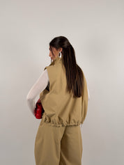 Gilet in tessuto tecnico by lumina