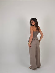 Completo fascia con borchie