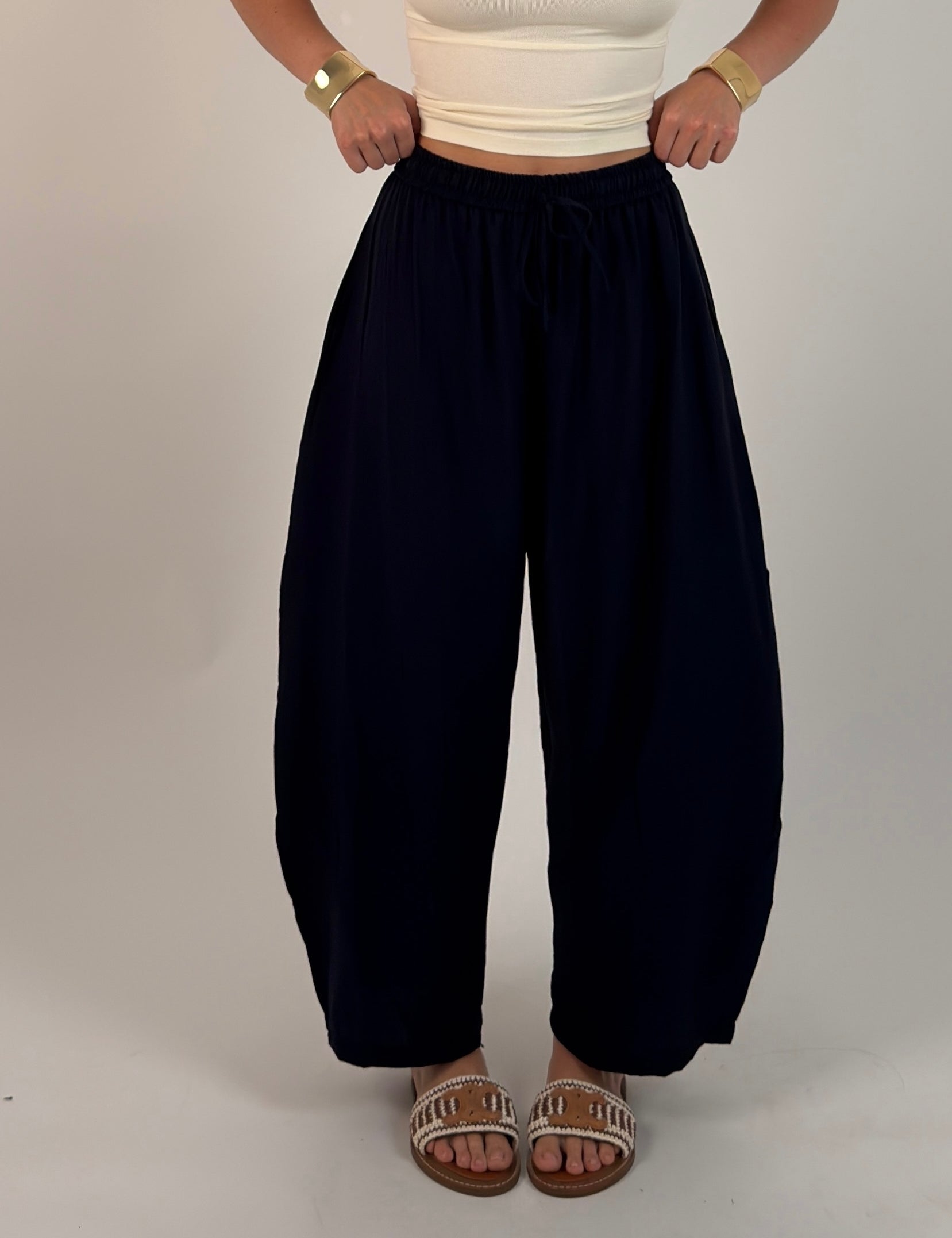 Pantalone plissi