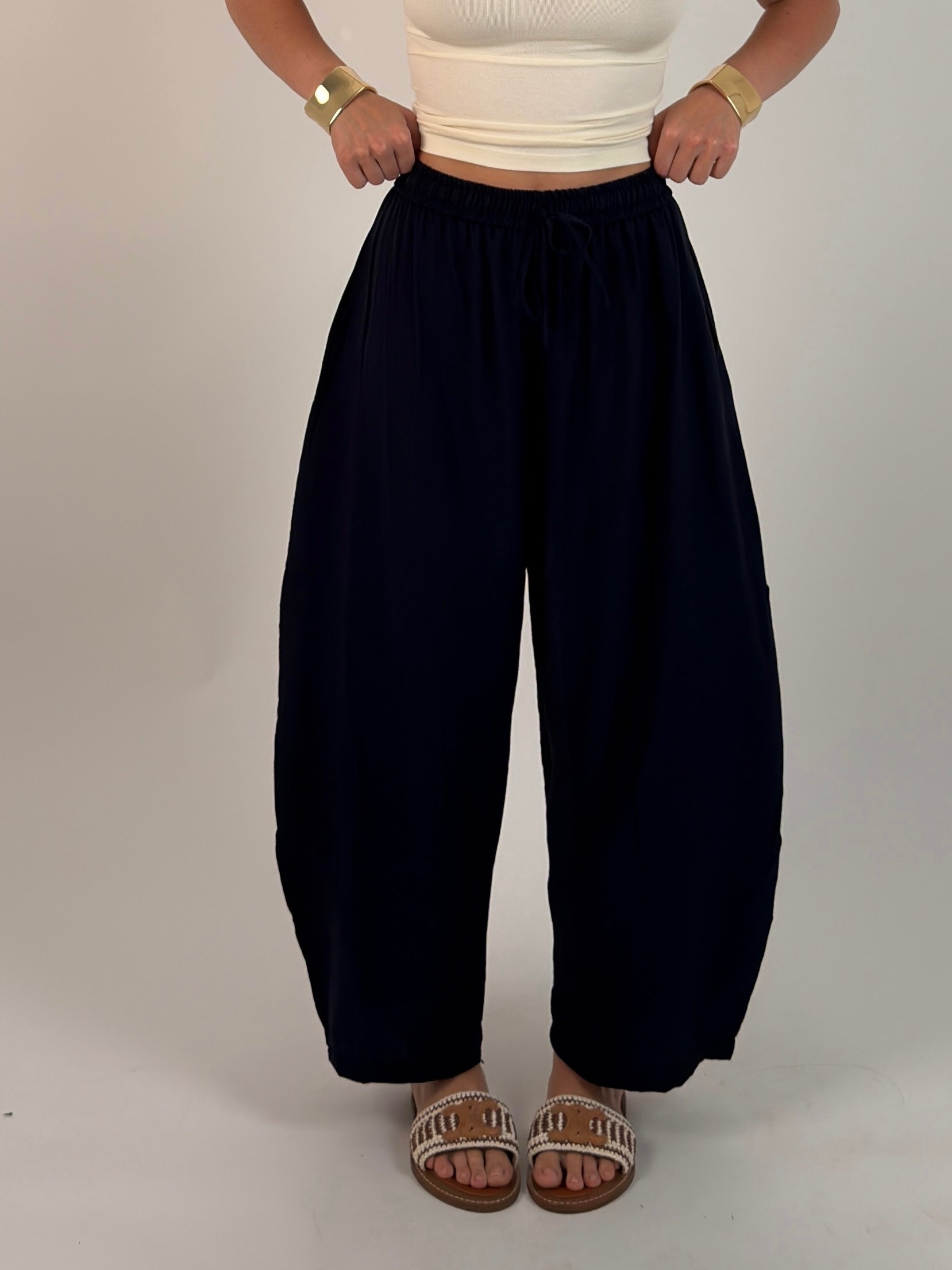 Pantalone plissi
