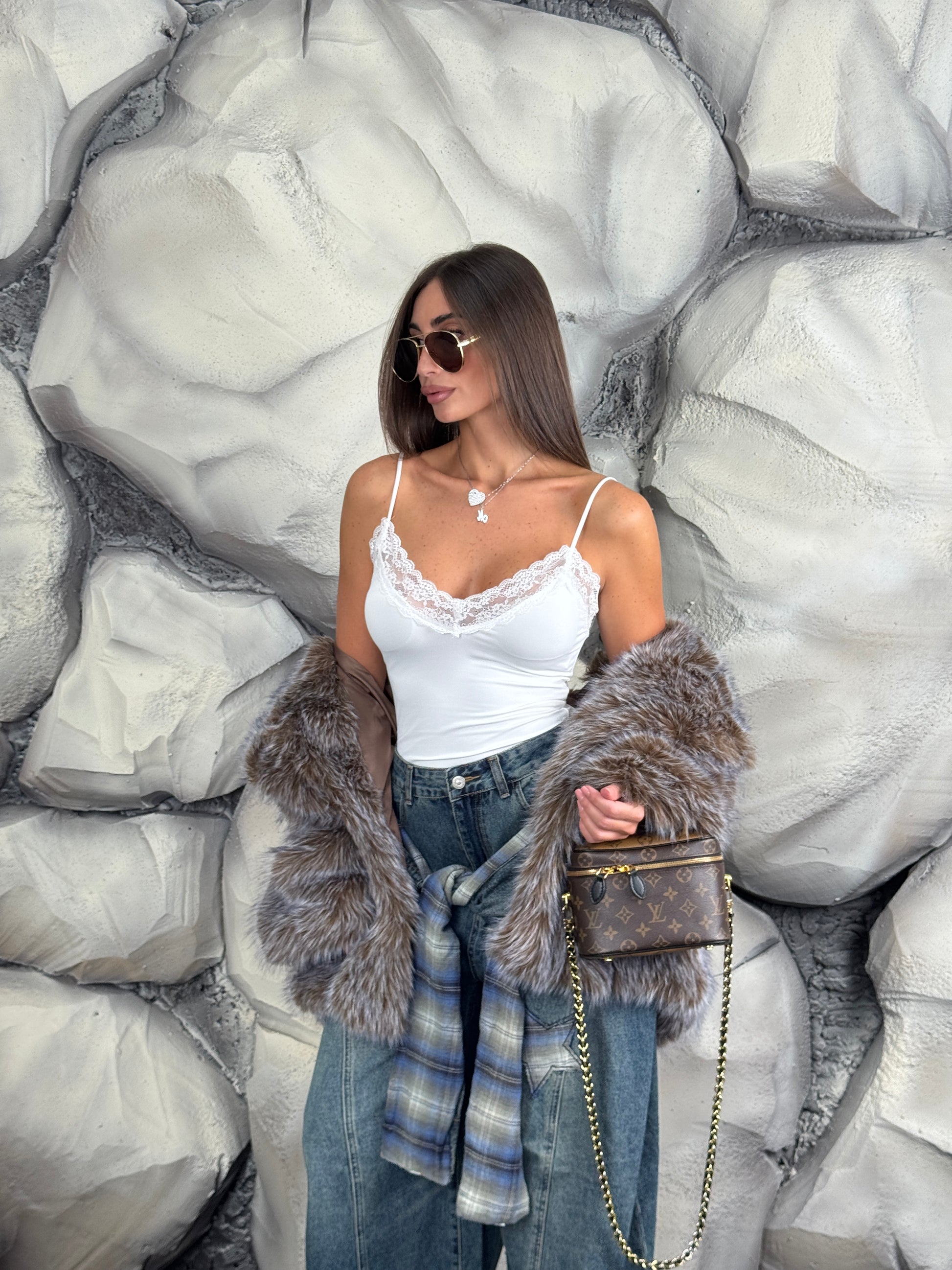 Body bretelline regolabili