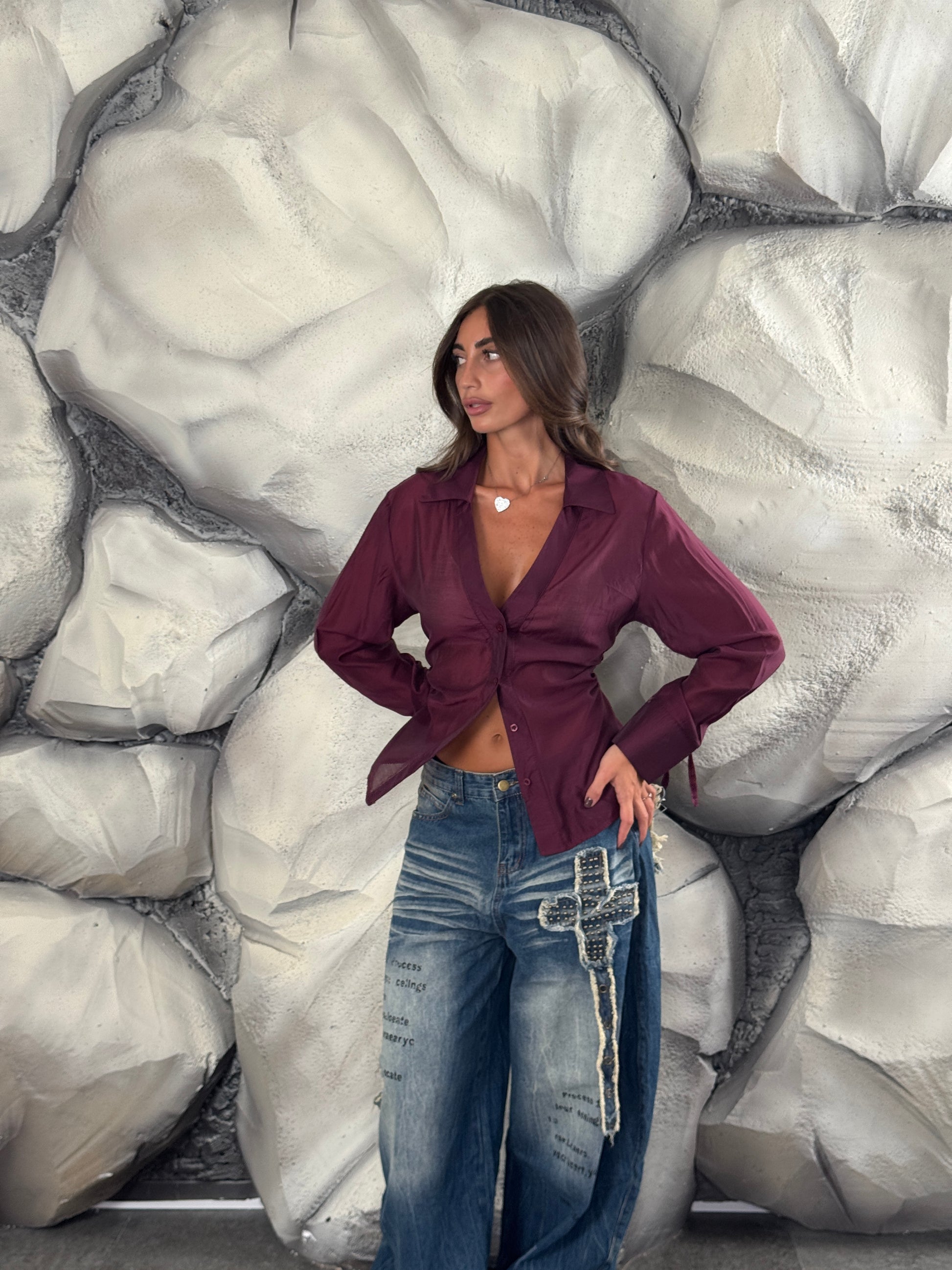 Camicia velata