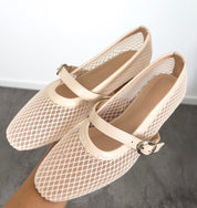 Ballet flat a rete semplice