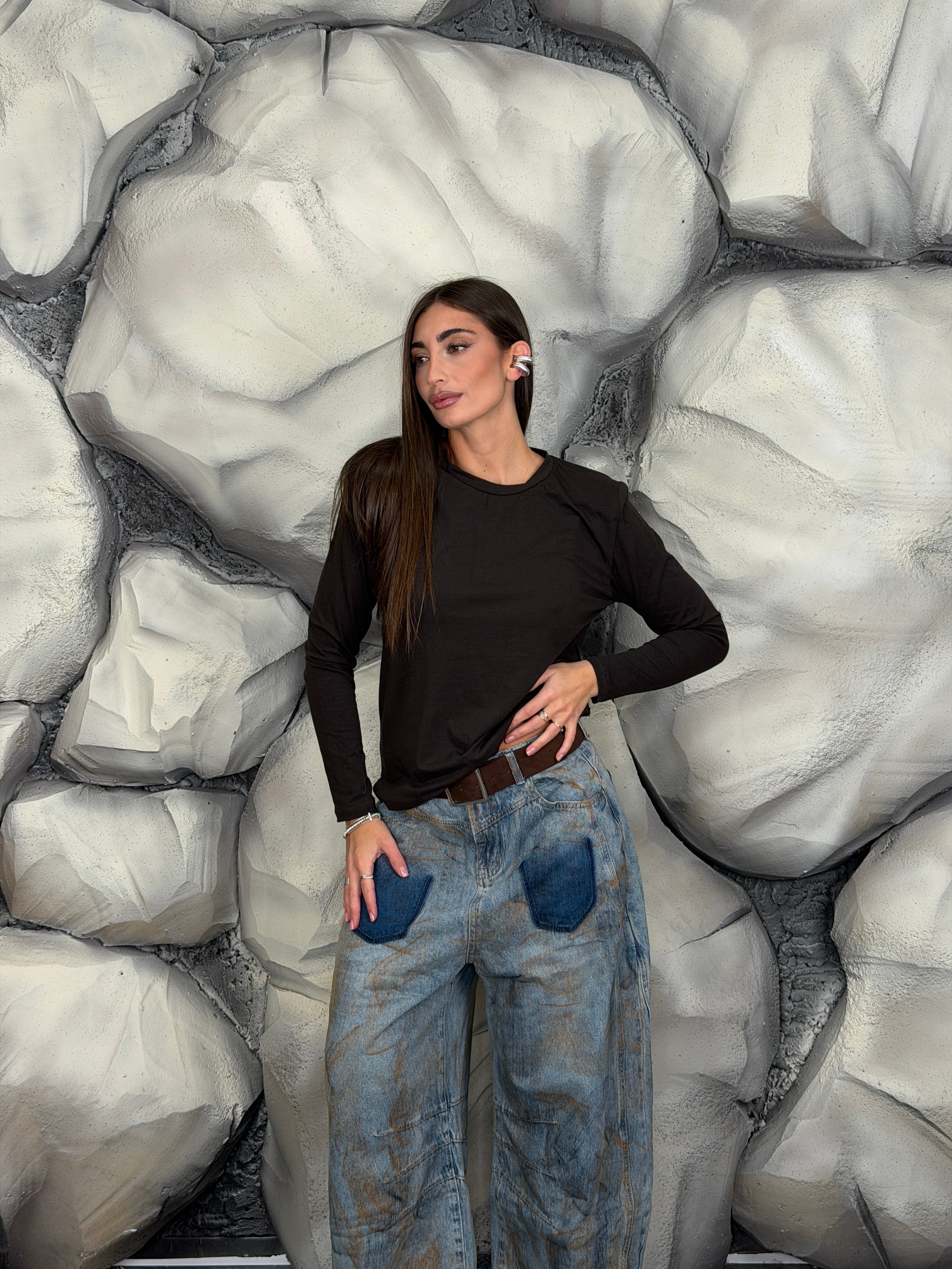 Maglia over spalline