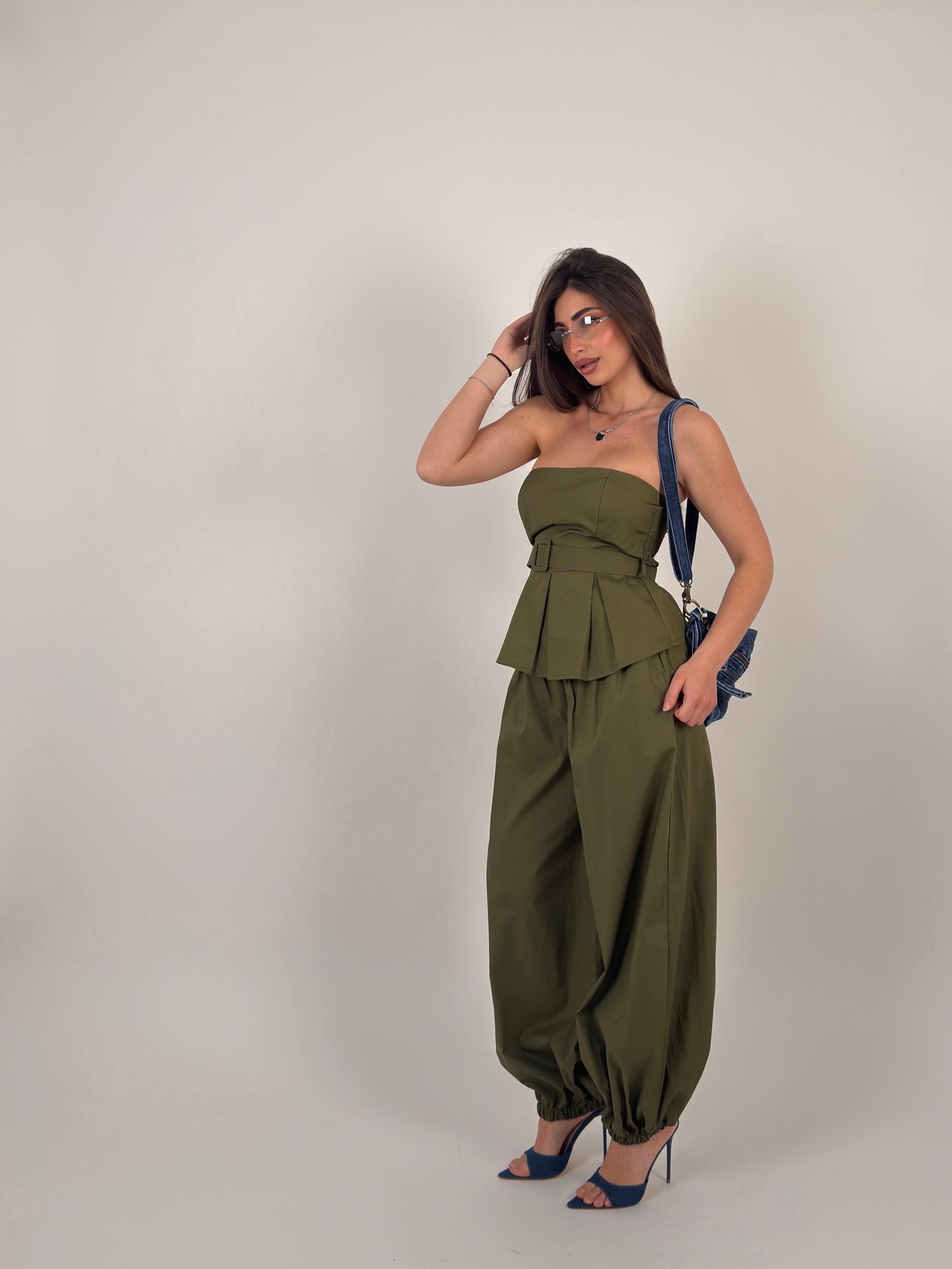 Completo fascia, in cotone