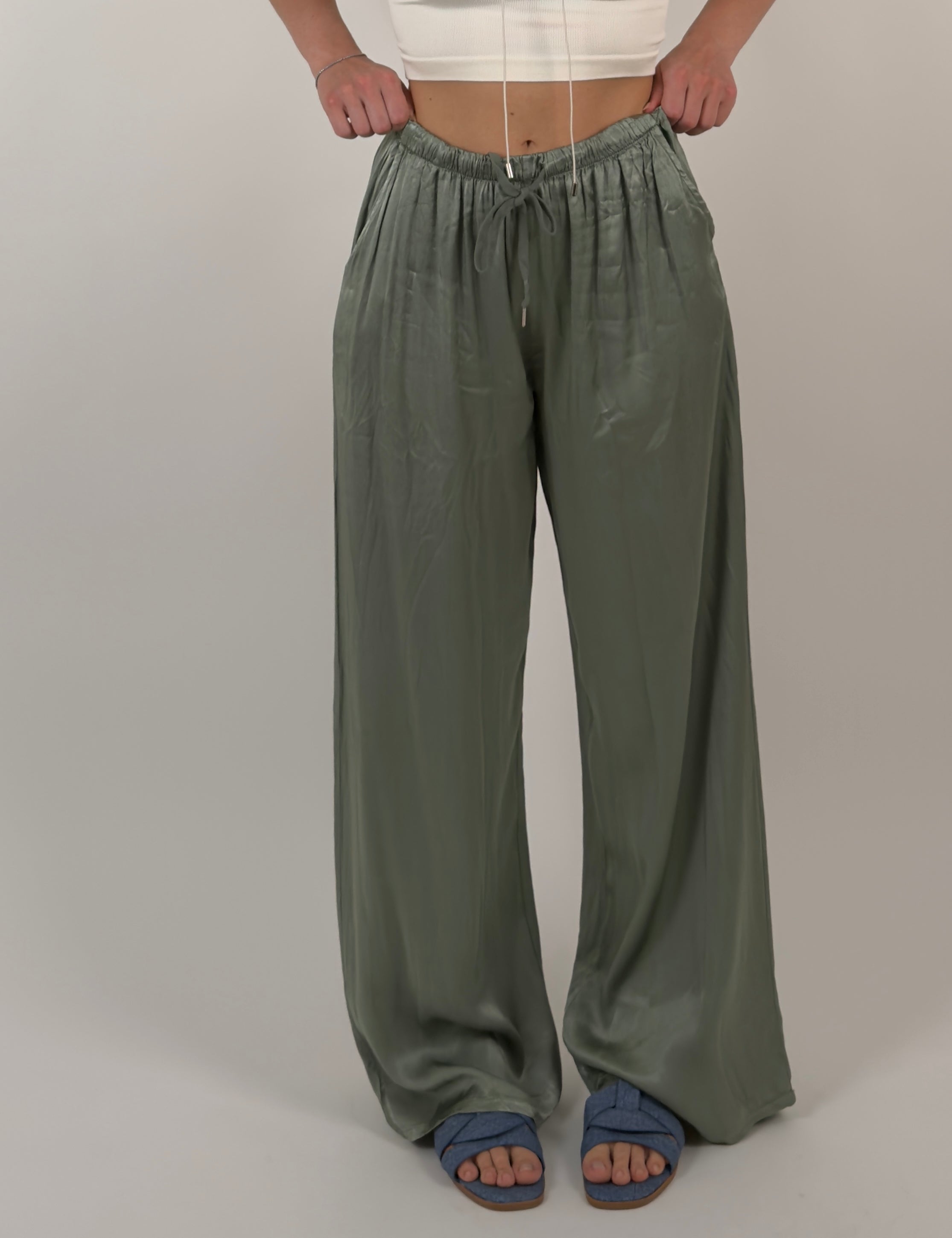 Pantalone effetto satinato Universal