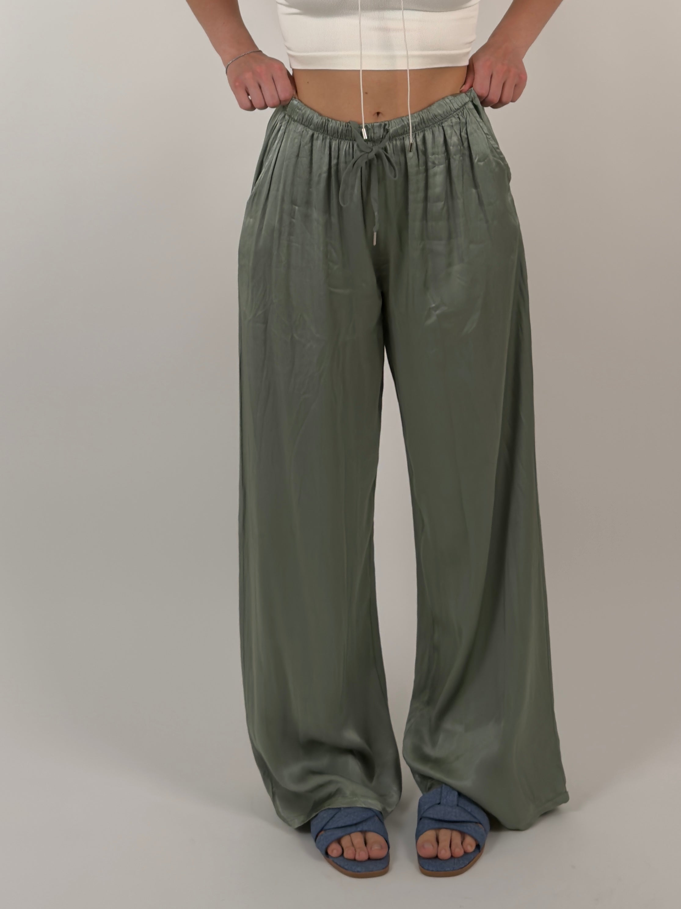 Pantalone effetto satinato Universal