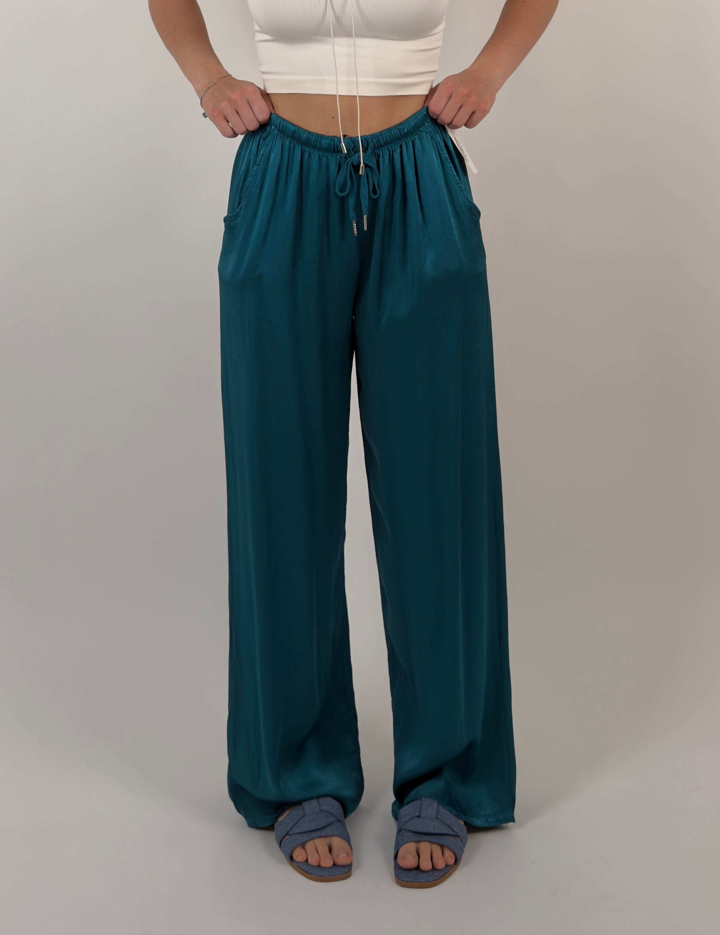 Pantalone effetto satinato Universal