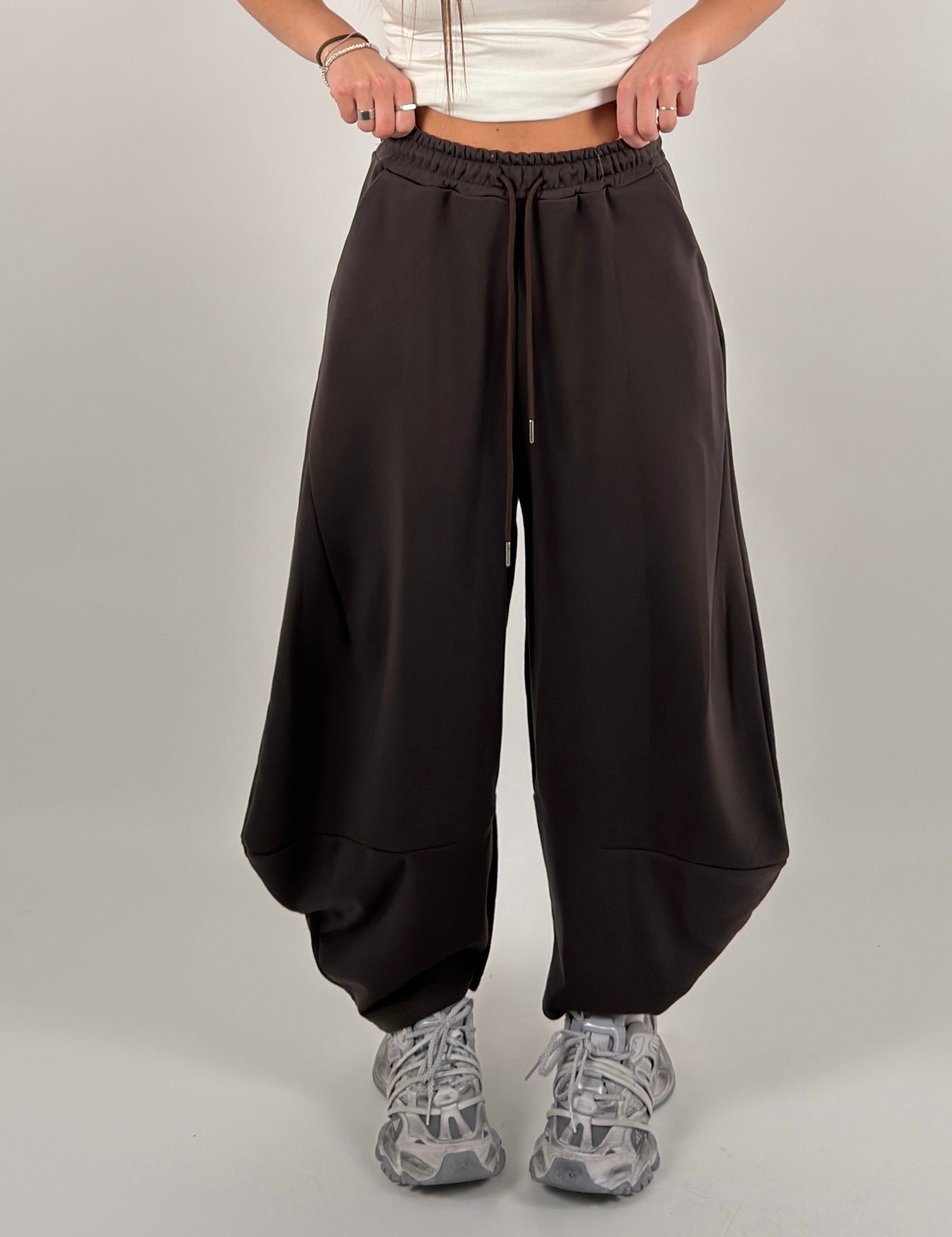 Pantalone ballon sporty cotton