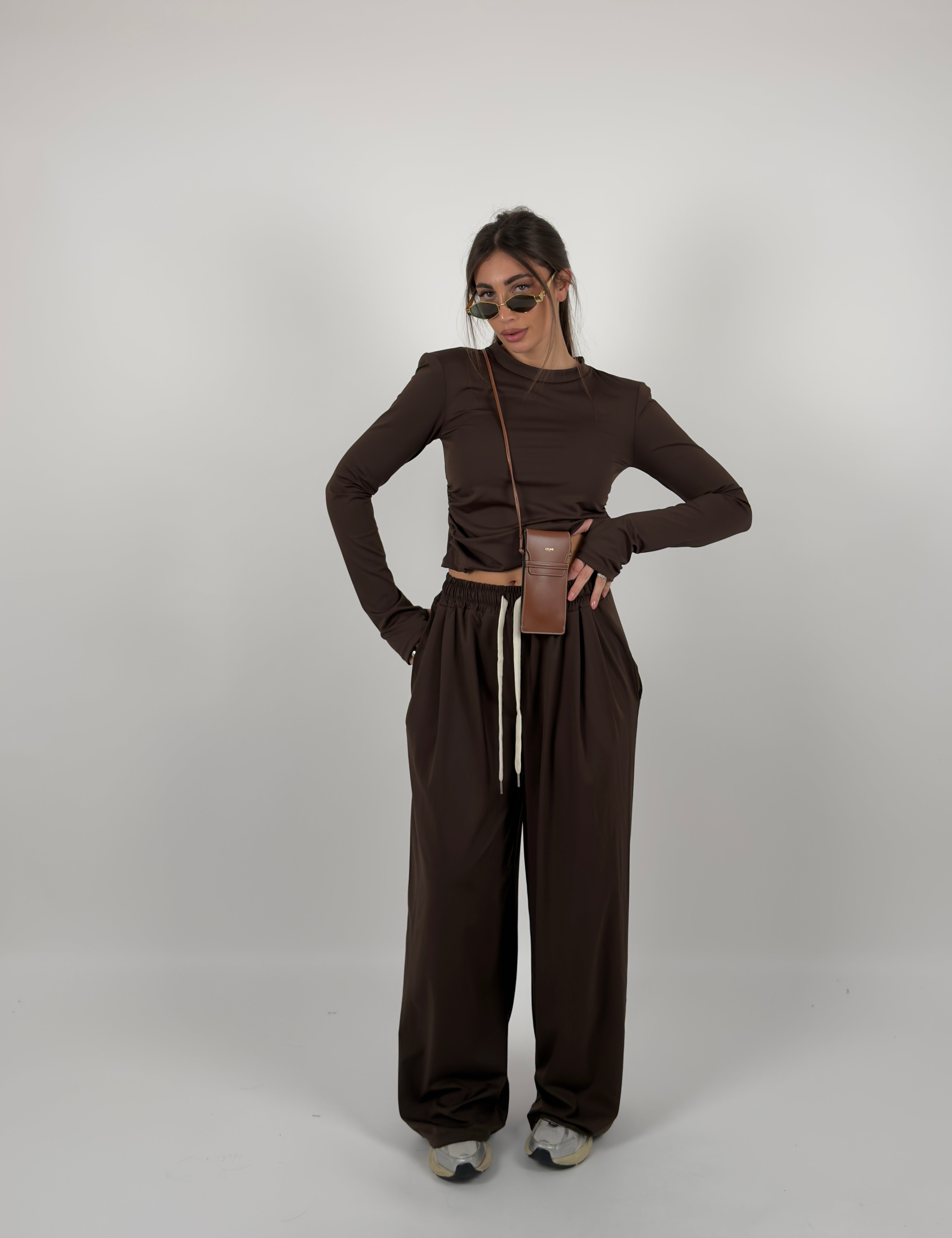 Completo maglia con pantalone in lycra