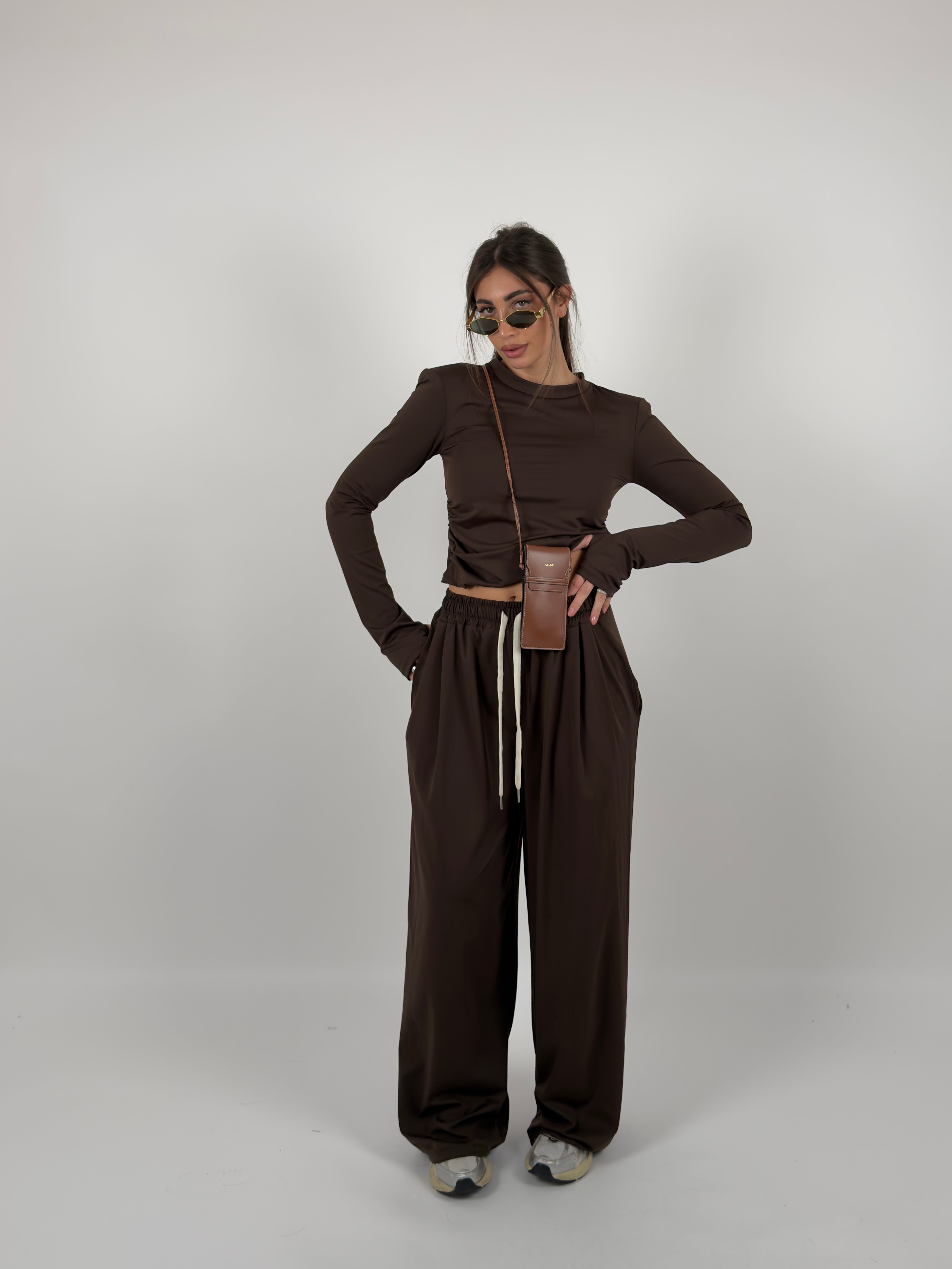 Completo maglia con pantalone in lycra