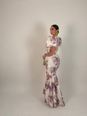 Vestito Bianca floreale