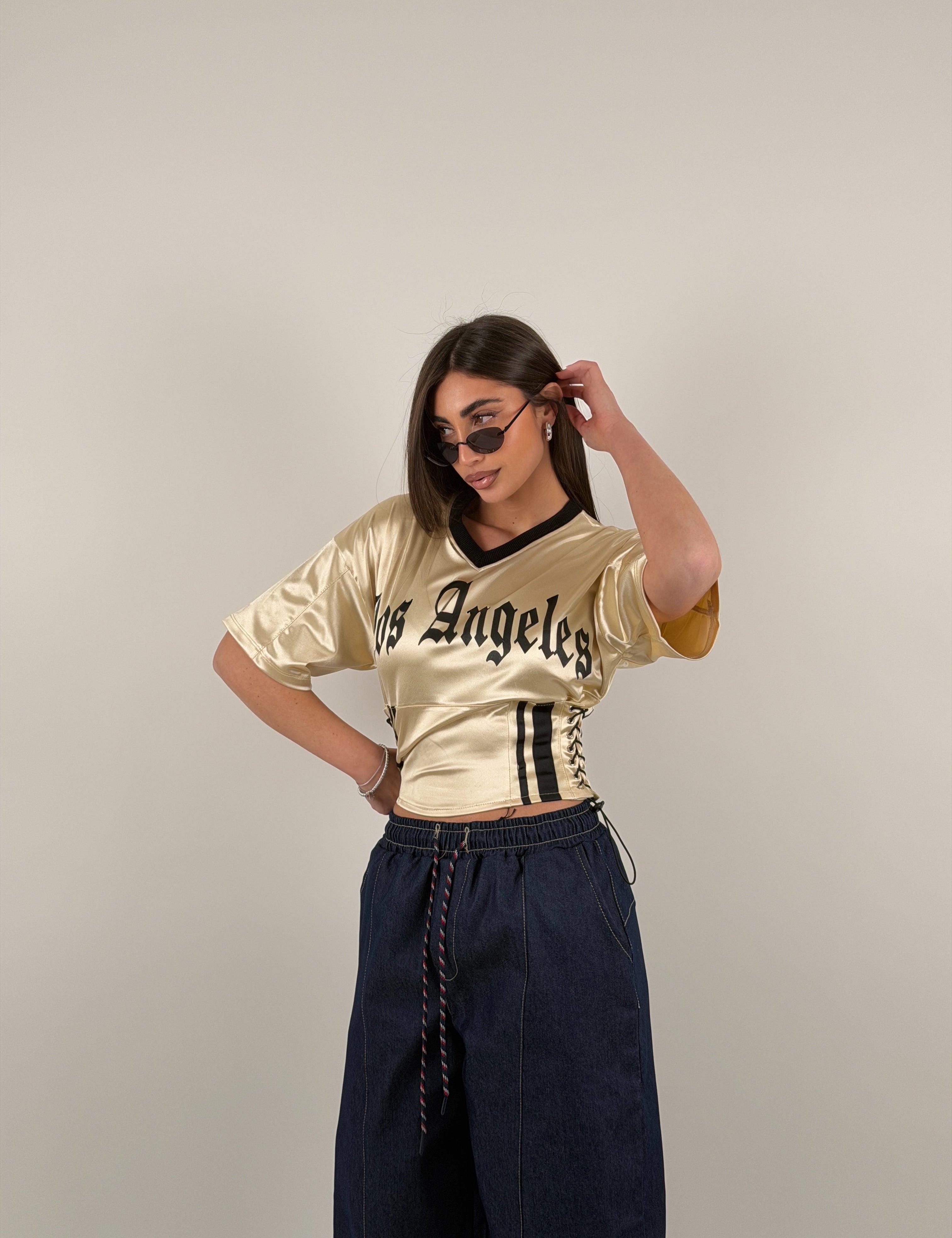 Maglia Basket lucida